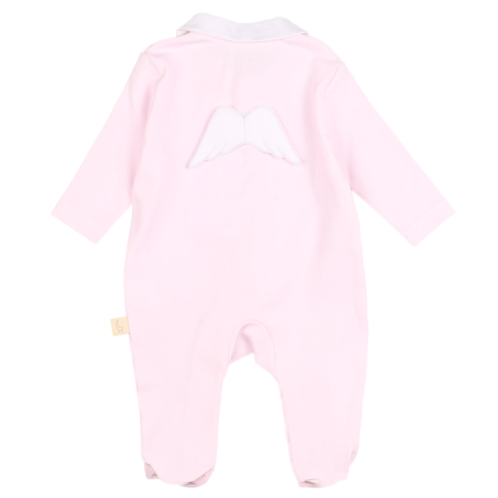 Pink Angel Wings Babygrow