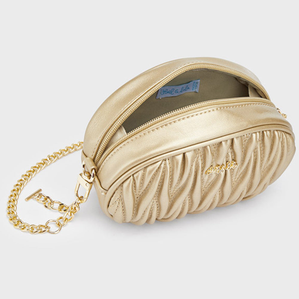 Gold Leatherette Bag