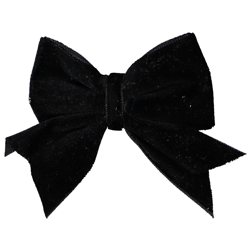Black Velvet Hair Clip