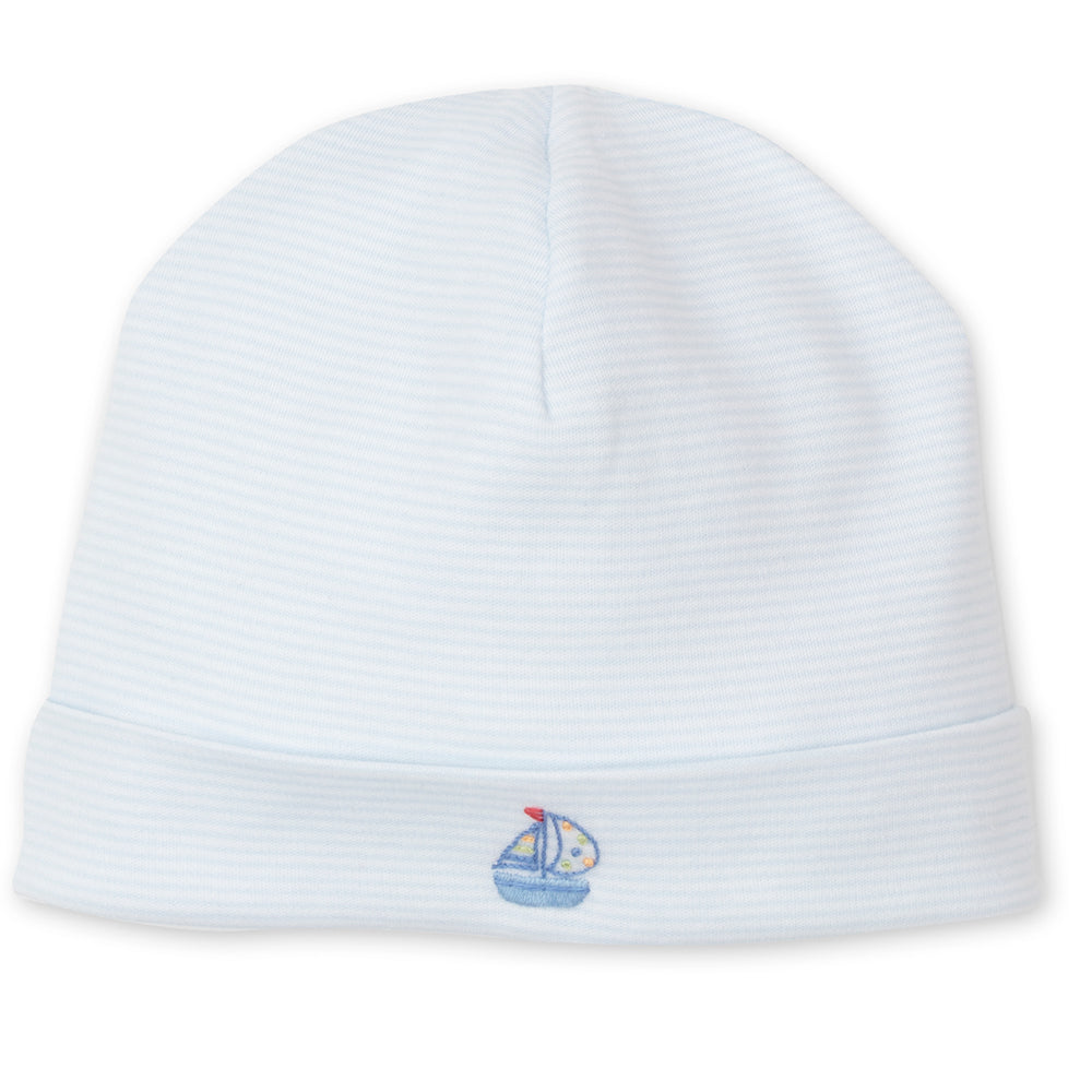 Sail Boat Embroidered Hat