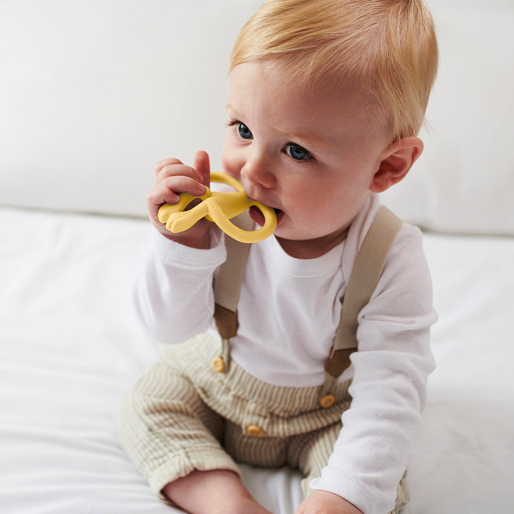 Monkey Teether - Yellow