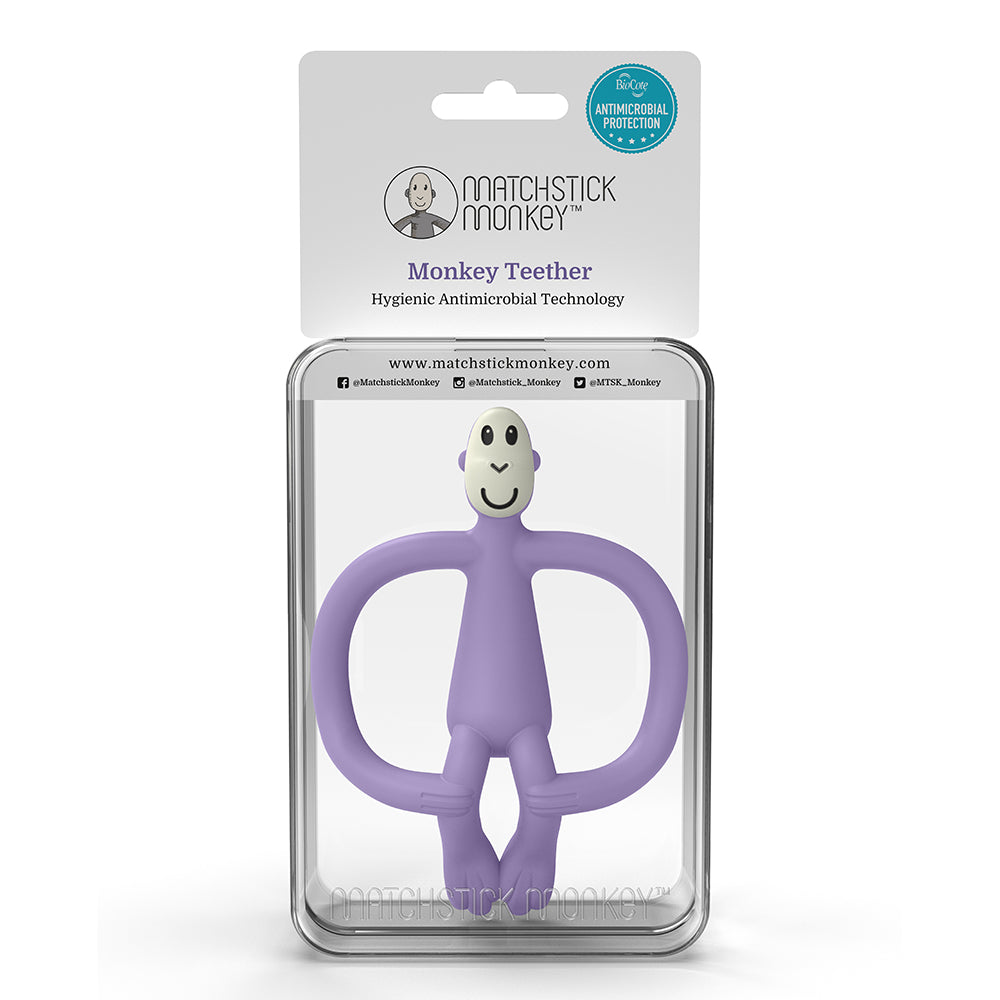Monkey Teether - Purple