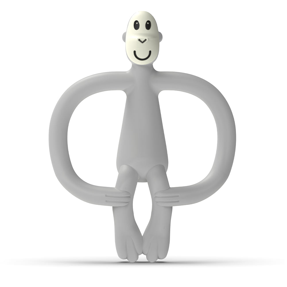 Monkey Teether - Cool Grey