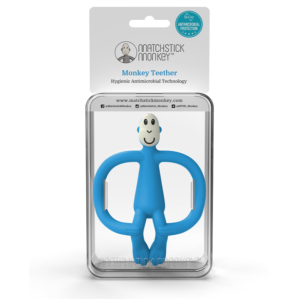 Monkey Teether - Blue