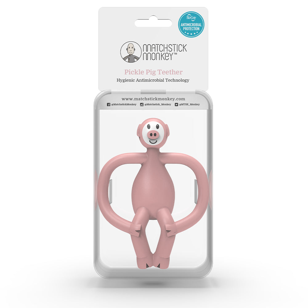 Animal Teether - Pickle Pig