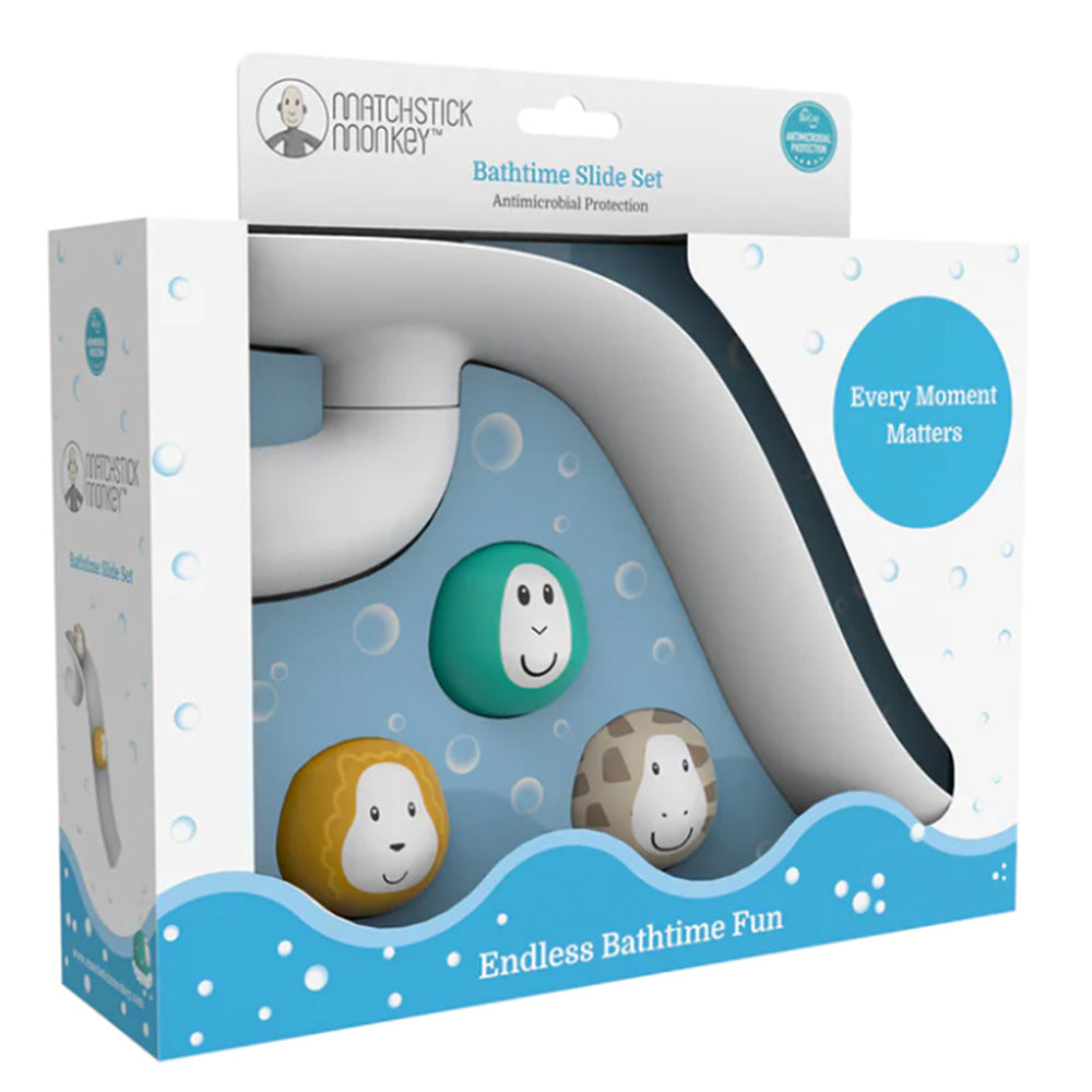 Bathtime Slide Set-White