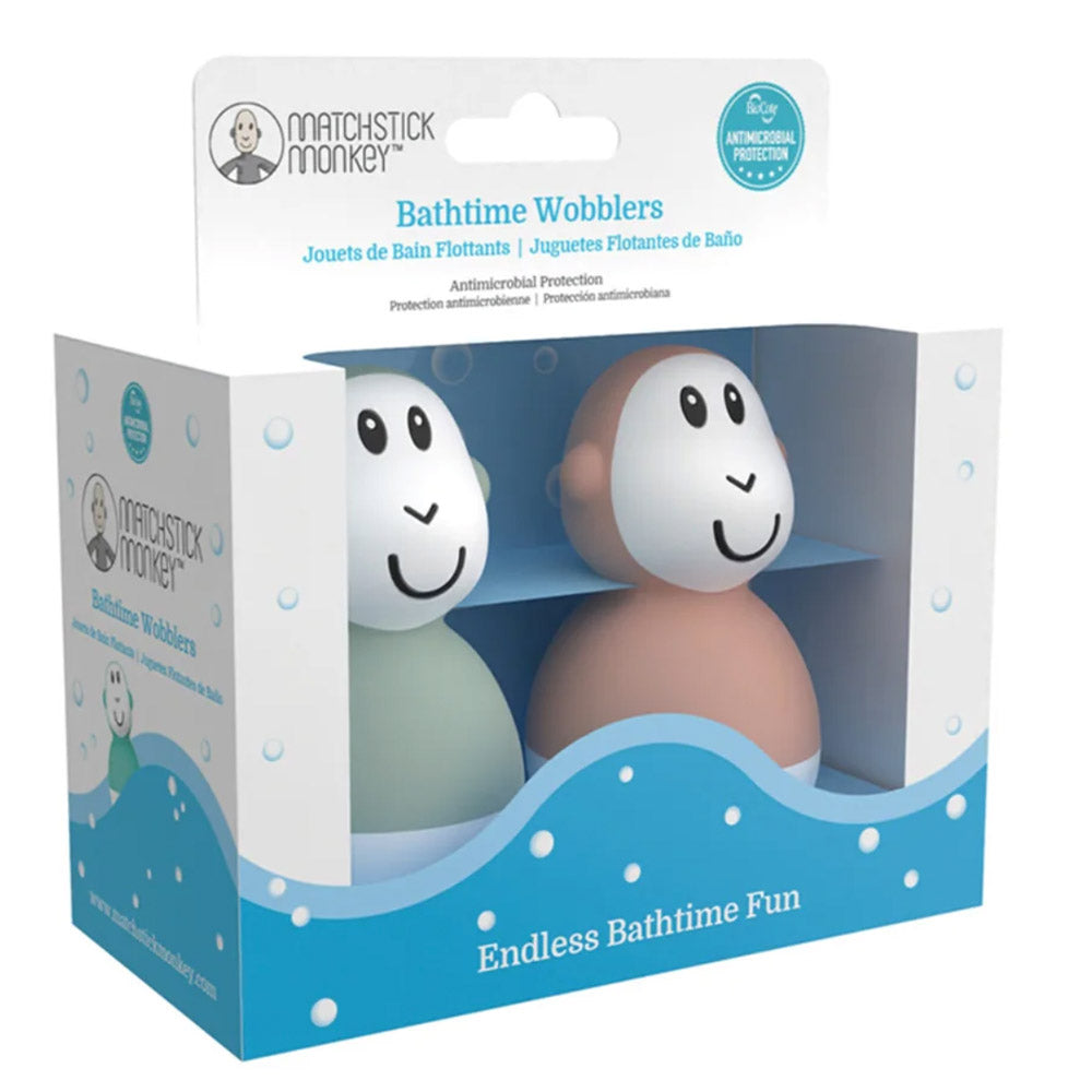 Bathtime Wobblers - Mint Green & Dusty Pink