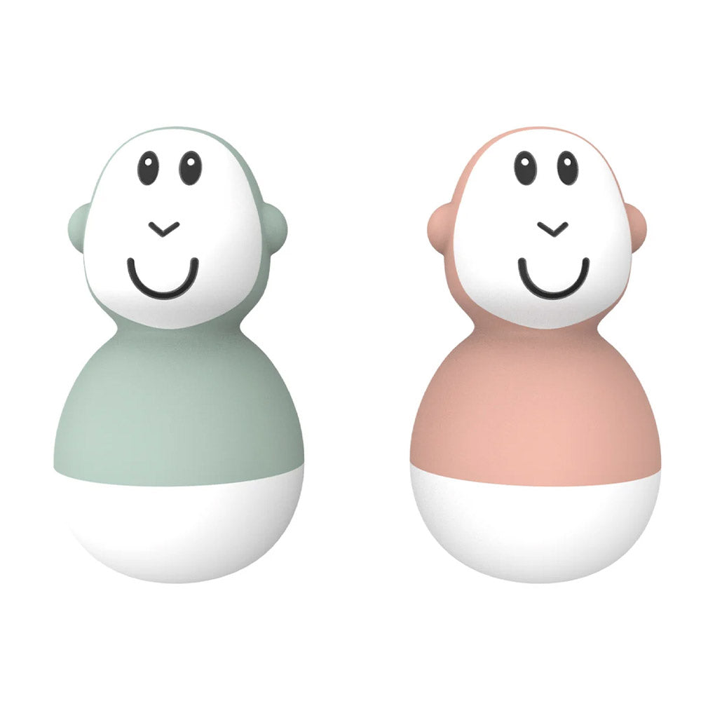 Bathtime Wobblers - Mint Green & Dusty Pink