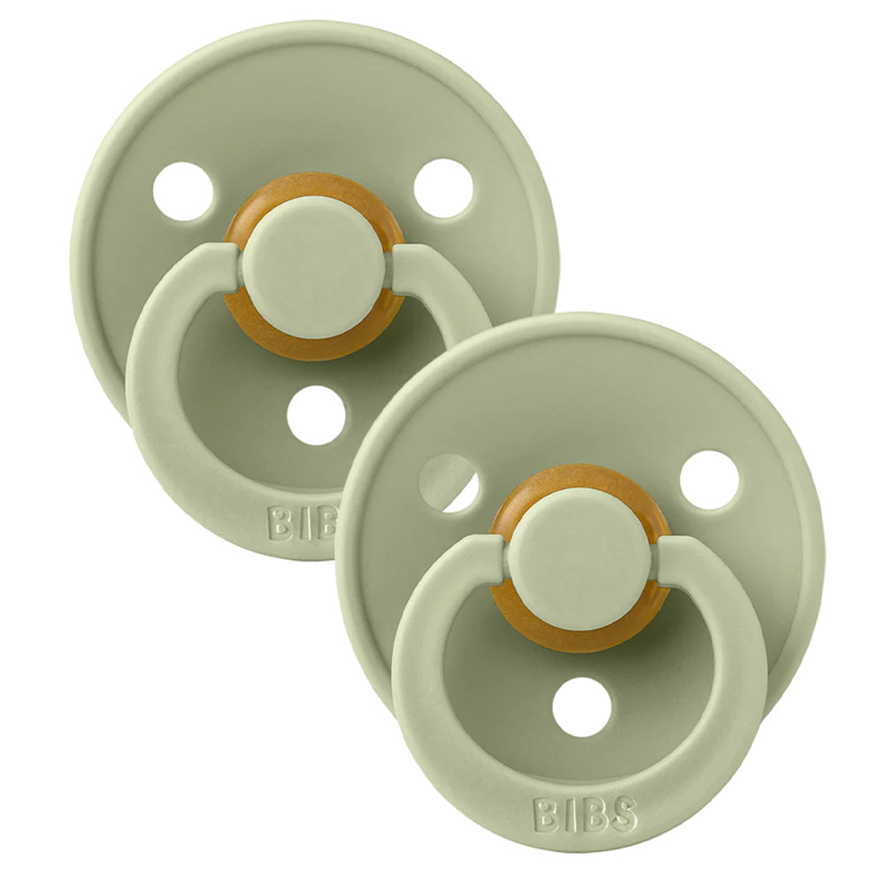 Bibs Twin Dummy Pack - Sage/Sage