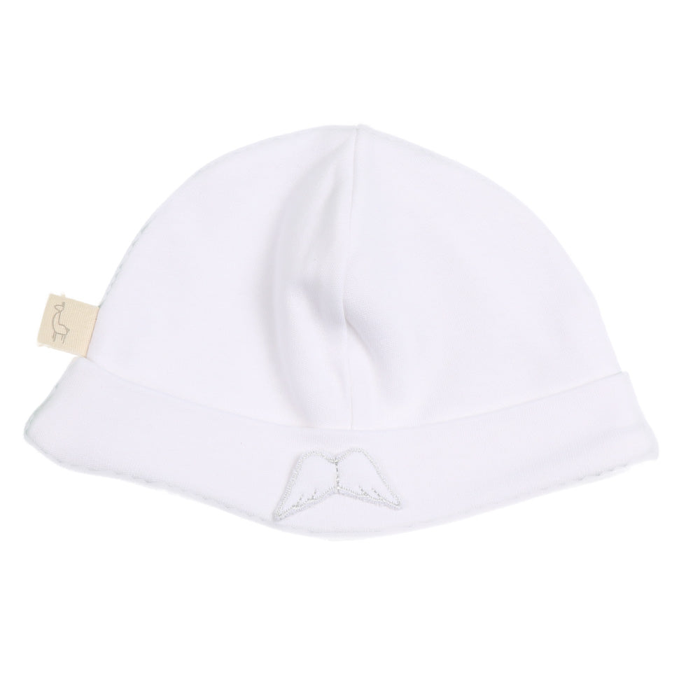 White Cotton Angel Wings Hat