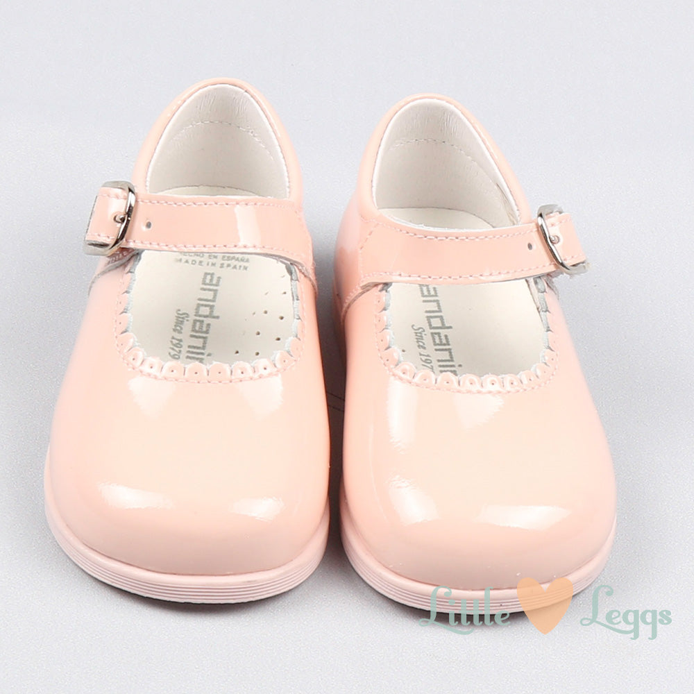 Pink Rubber Sole Mary Jane