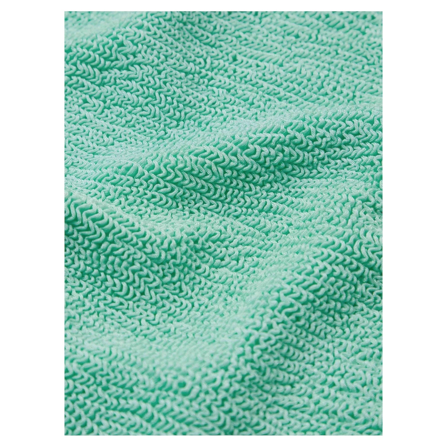 Olive Metalic Mint Crinkle Bikini Kids