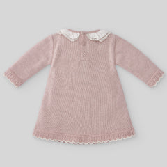 Dusty Pink Knitted Dress