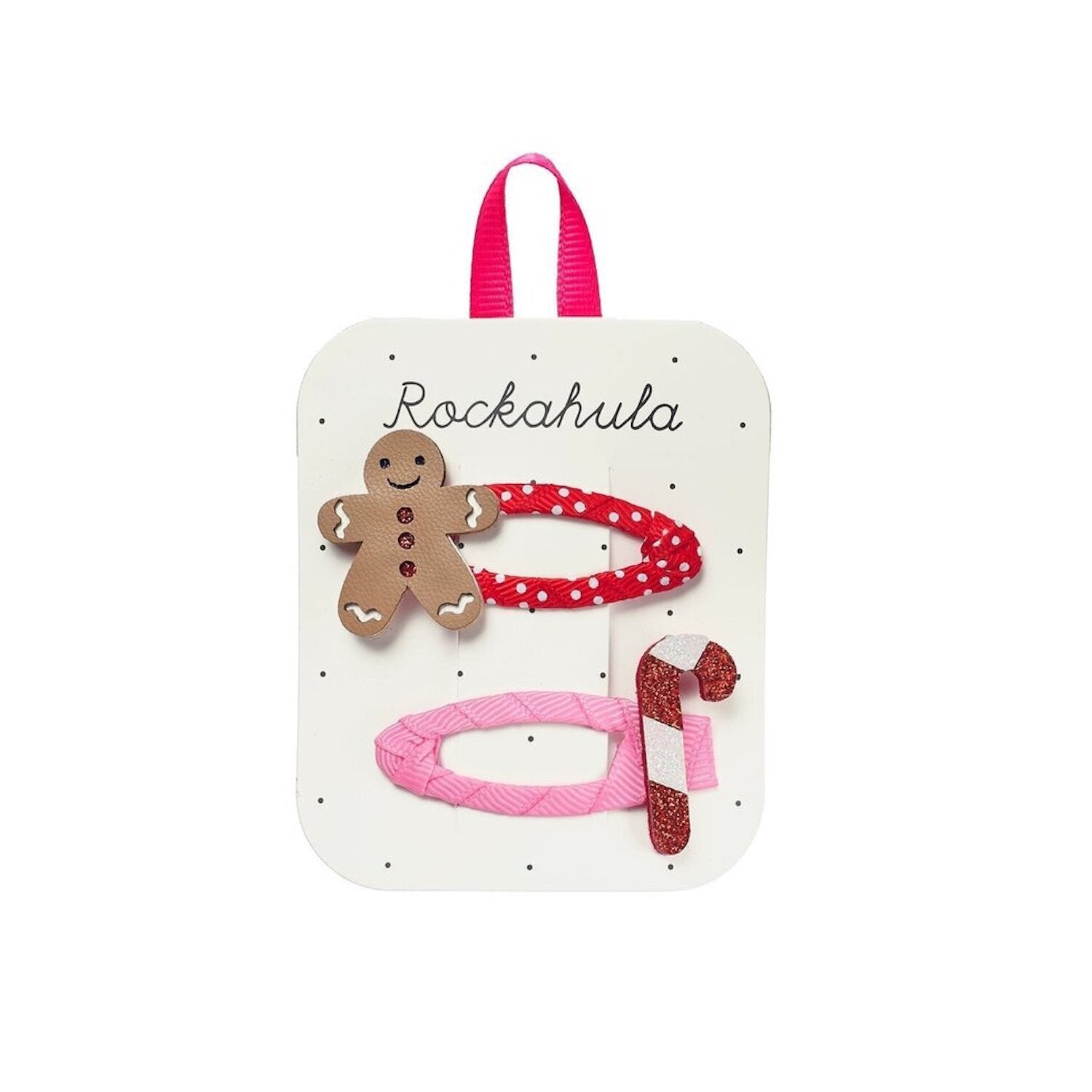 Jolly Gingerbread Man Clips