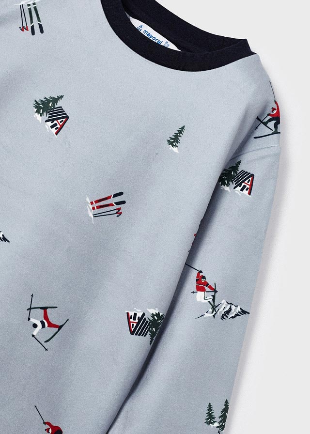 Grey Ski Pyjamas