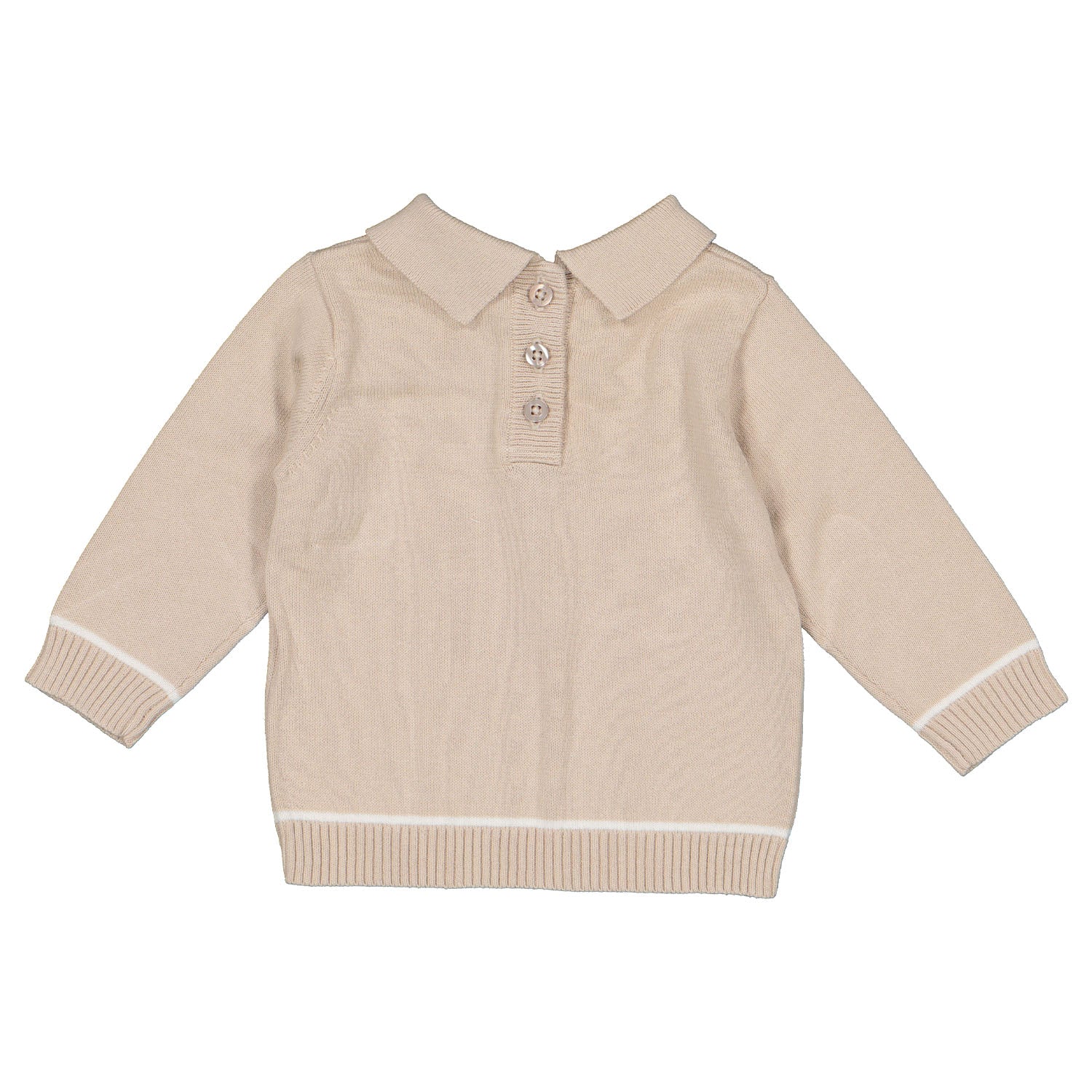 Beige Cable Knitted Outfit