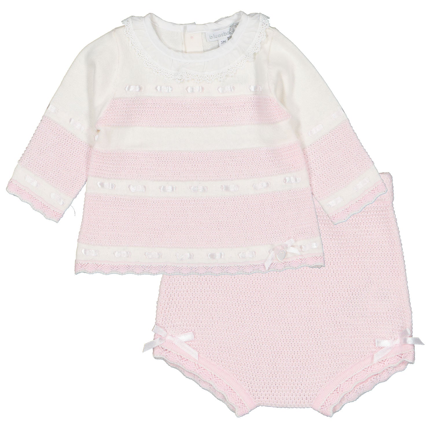 Pink & Ivory Jam Pant Set
