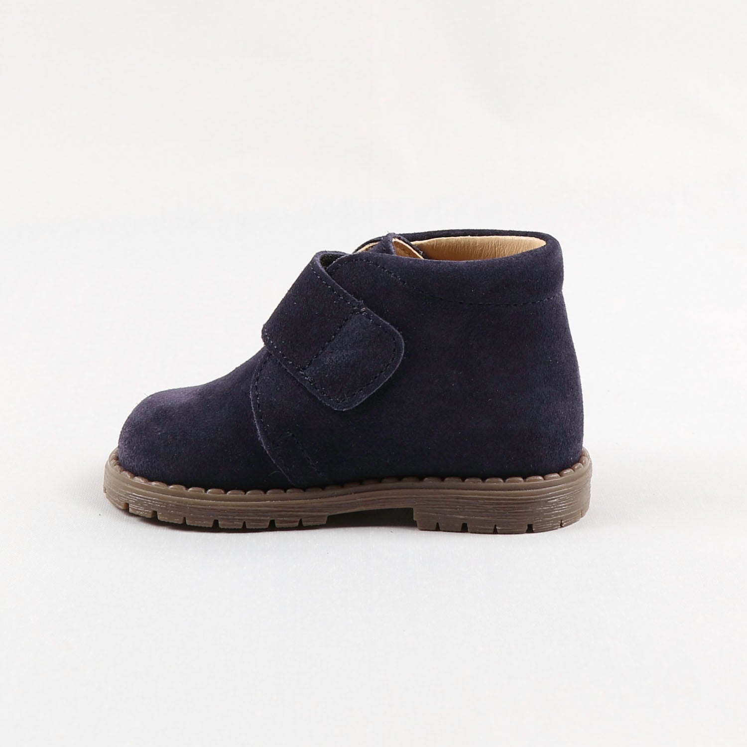 boys navy desert boots