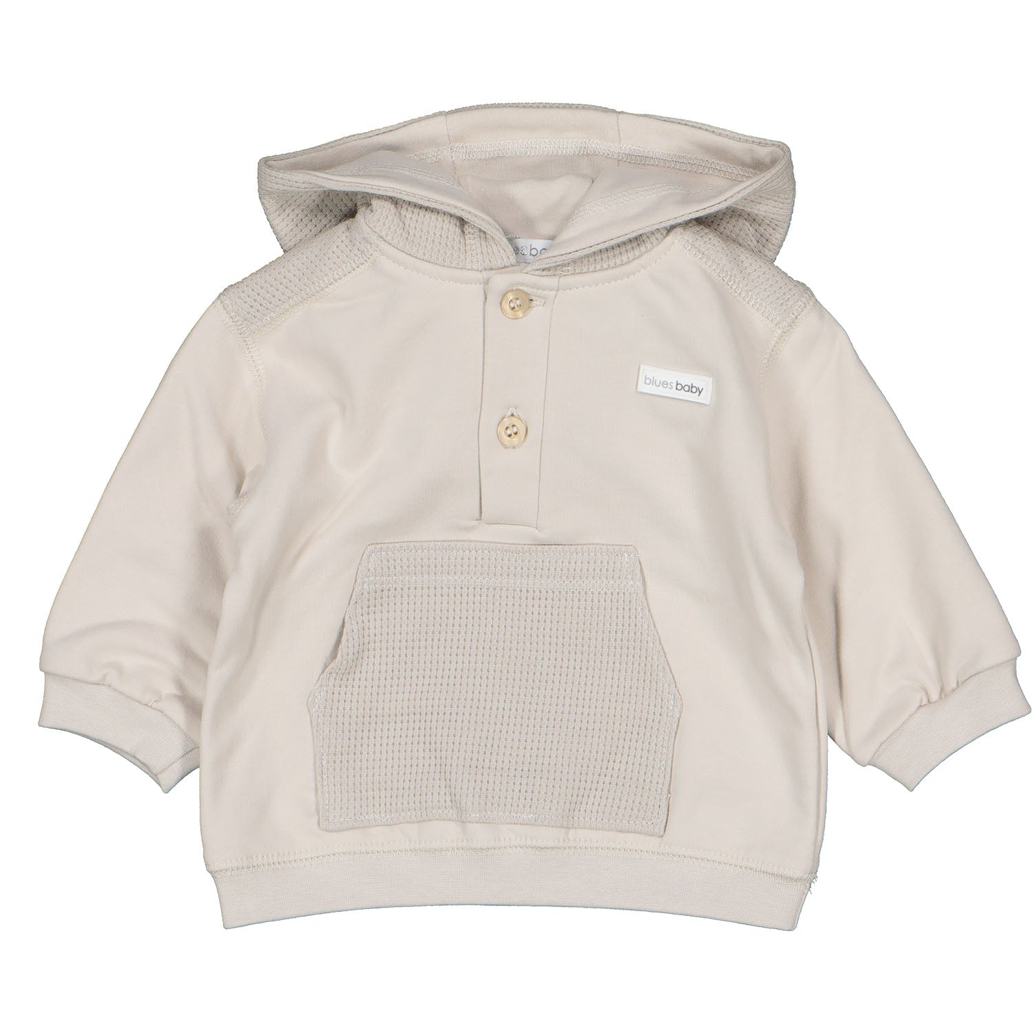 Beige Hooded Jog Set