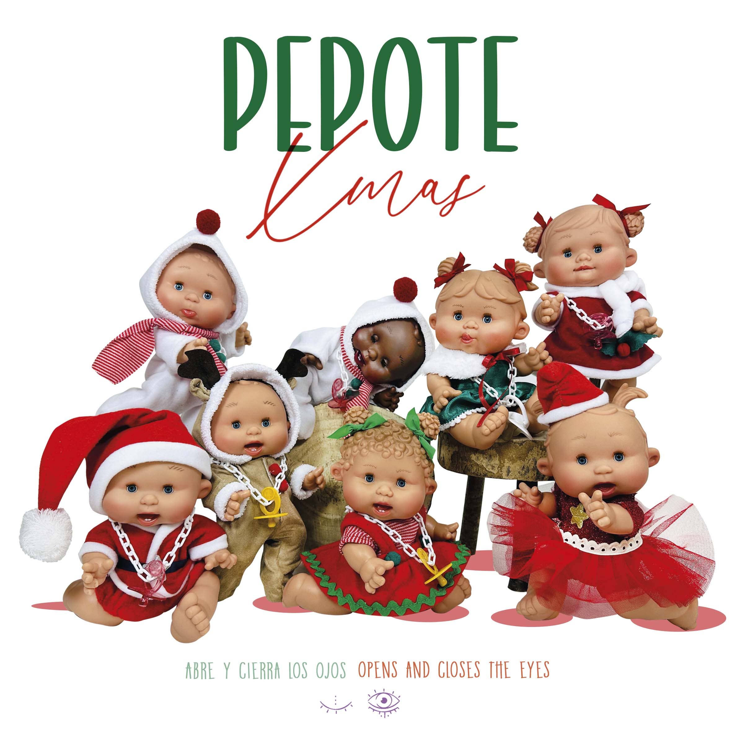 Pepote Christmas Dolls - Scented