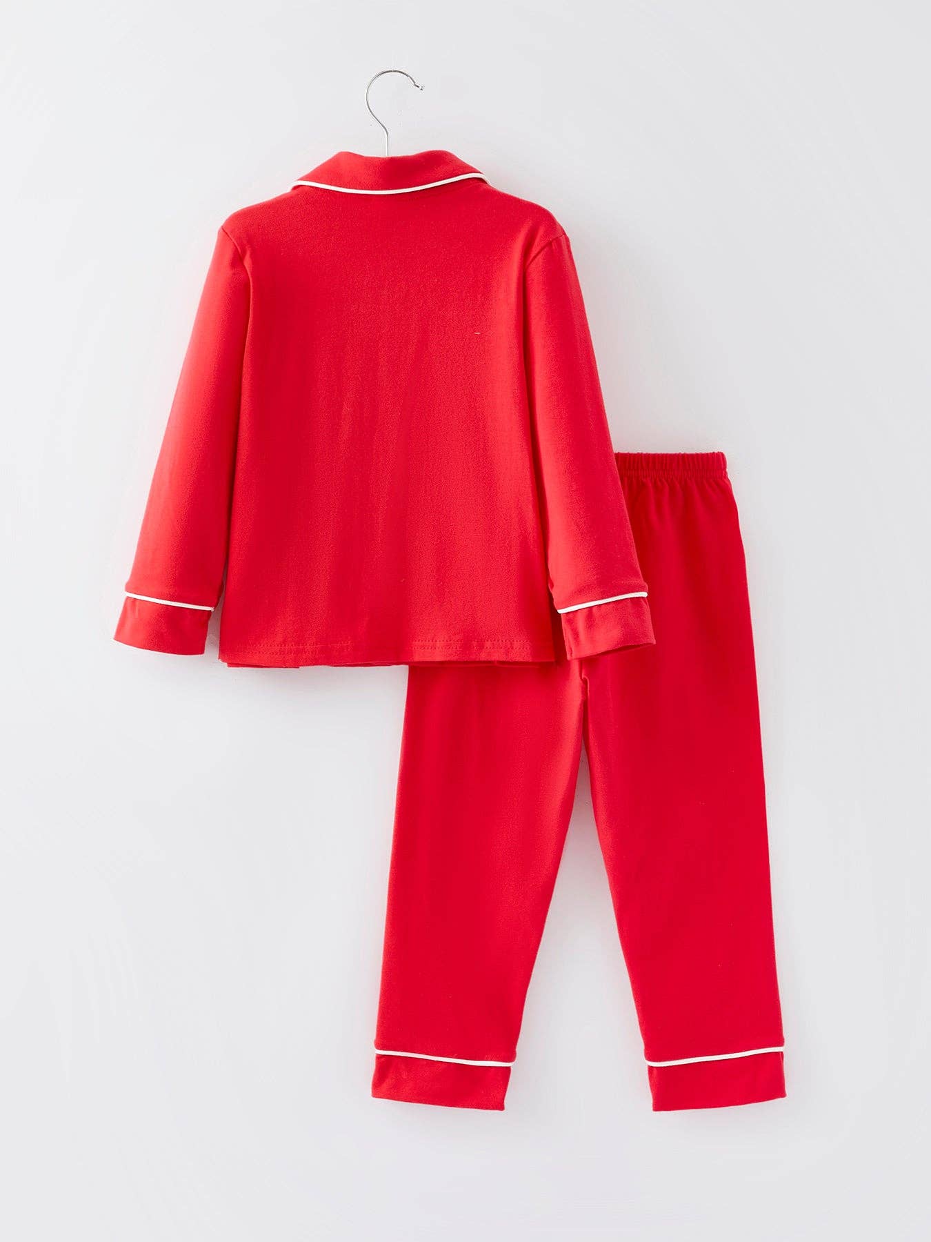 Christmas Red Embroidered Pyjamas PRE ORDER OCT