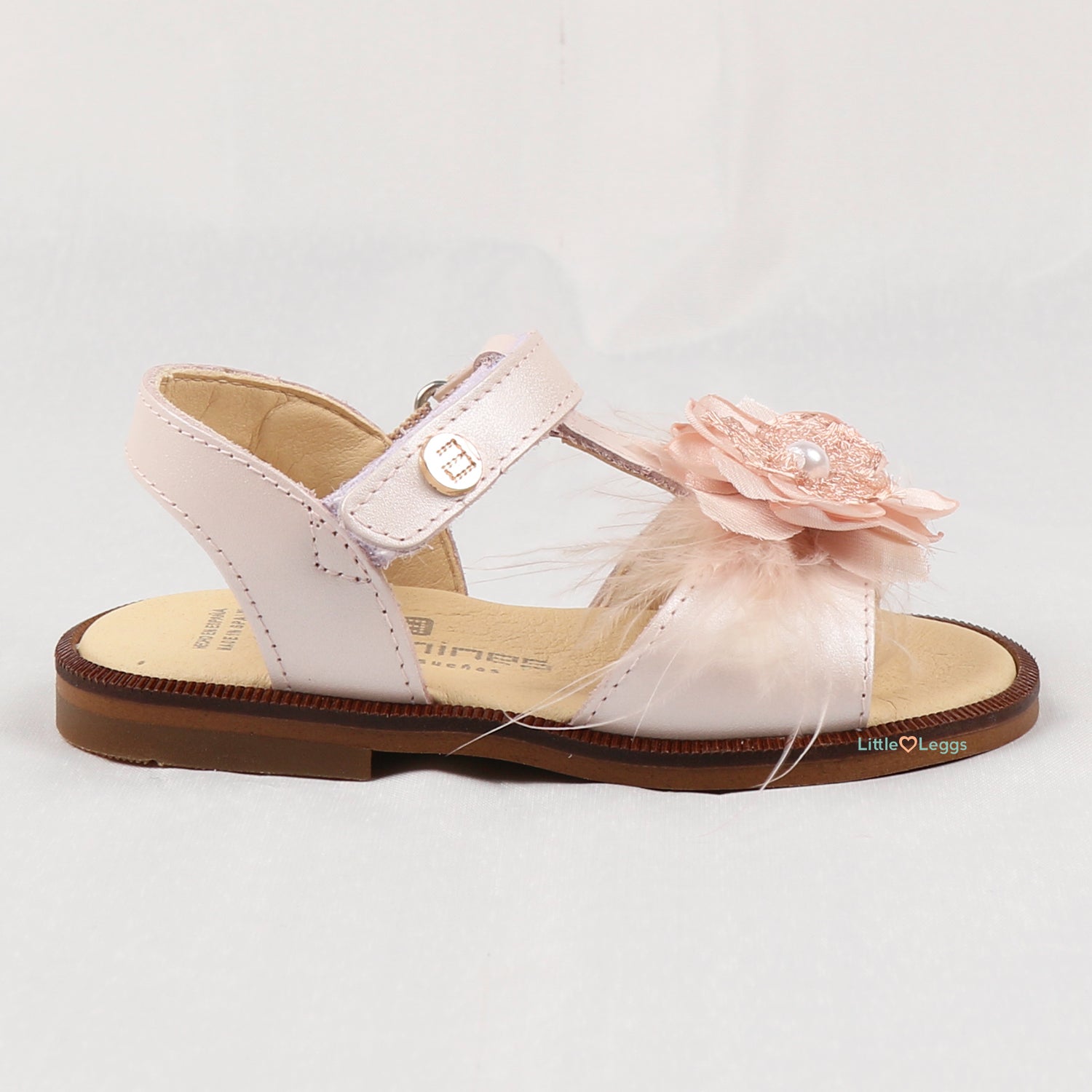 Pearl Pink Flower Sandal