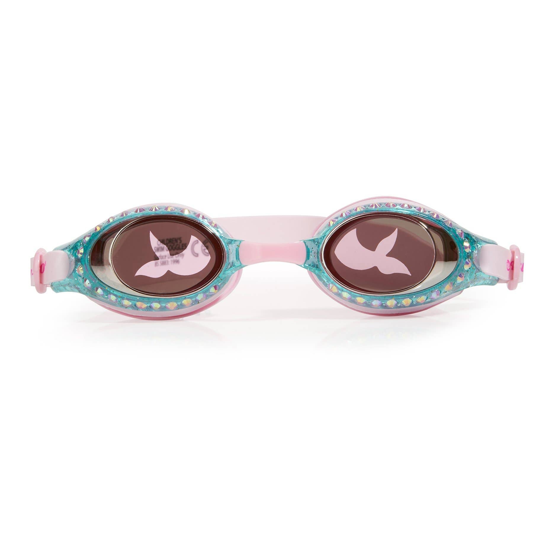 Mermaid Classic Kids' Swim Goggles | Pink Strap