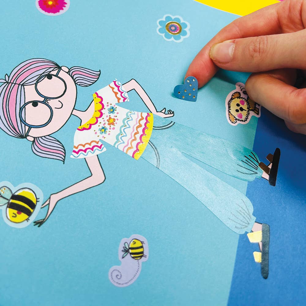 Sticker Scene Activity Book - GRL PWR Dress Up