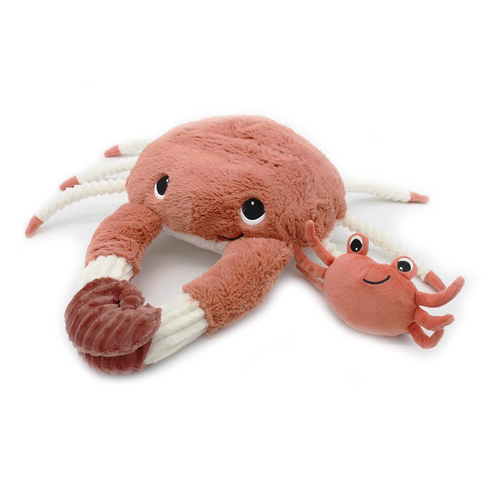 Colin The Crab Mum & Baby Terracotta