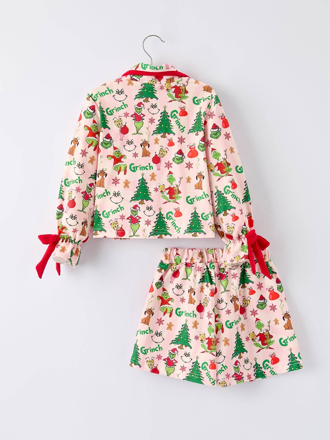 Christmas Girls Ruffle Pyjamas Set PRE ORDER OCT