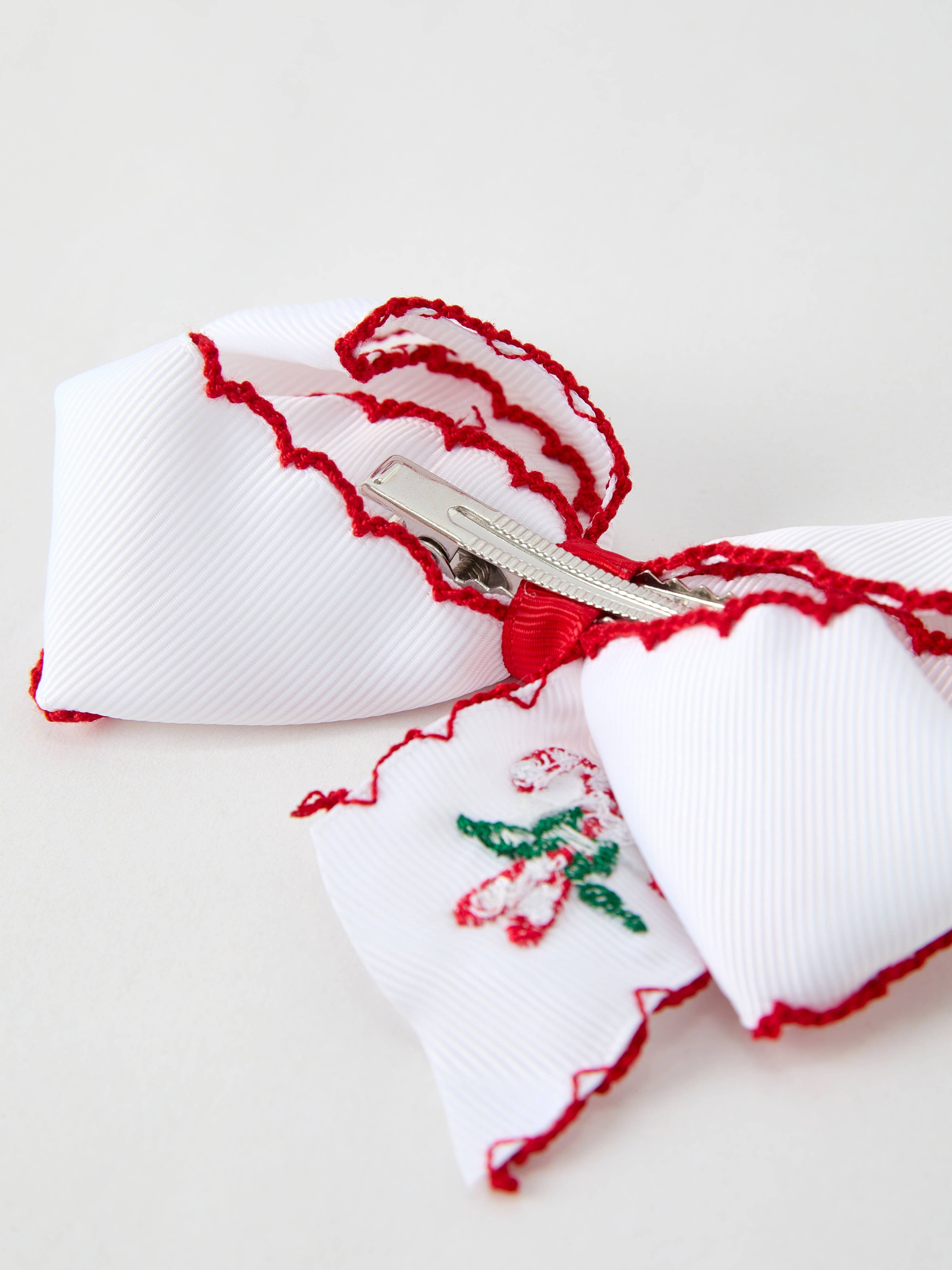 Christmas Bow Hair Clip