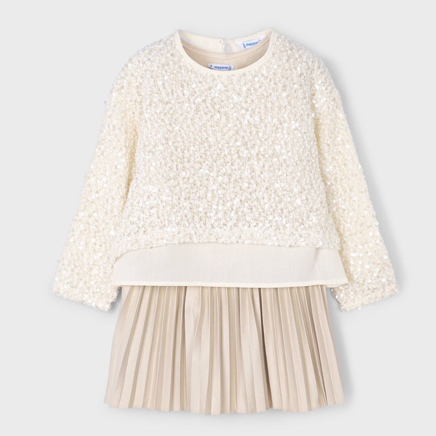 Combined Sequin Dress