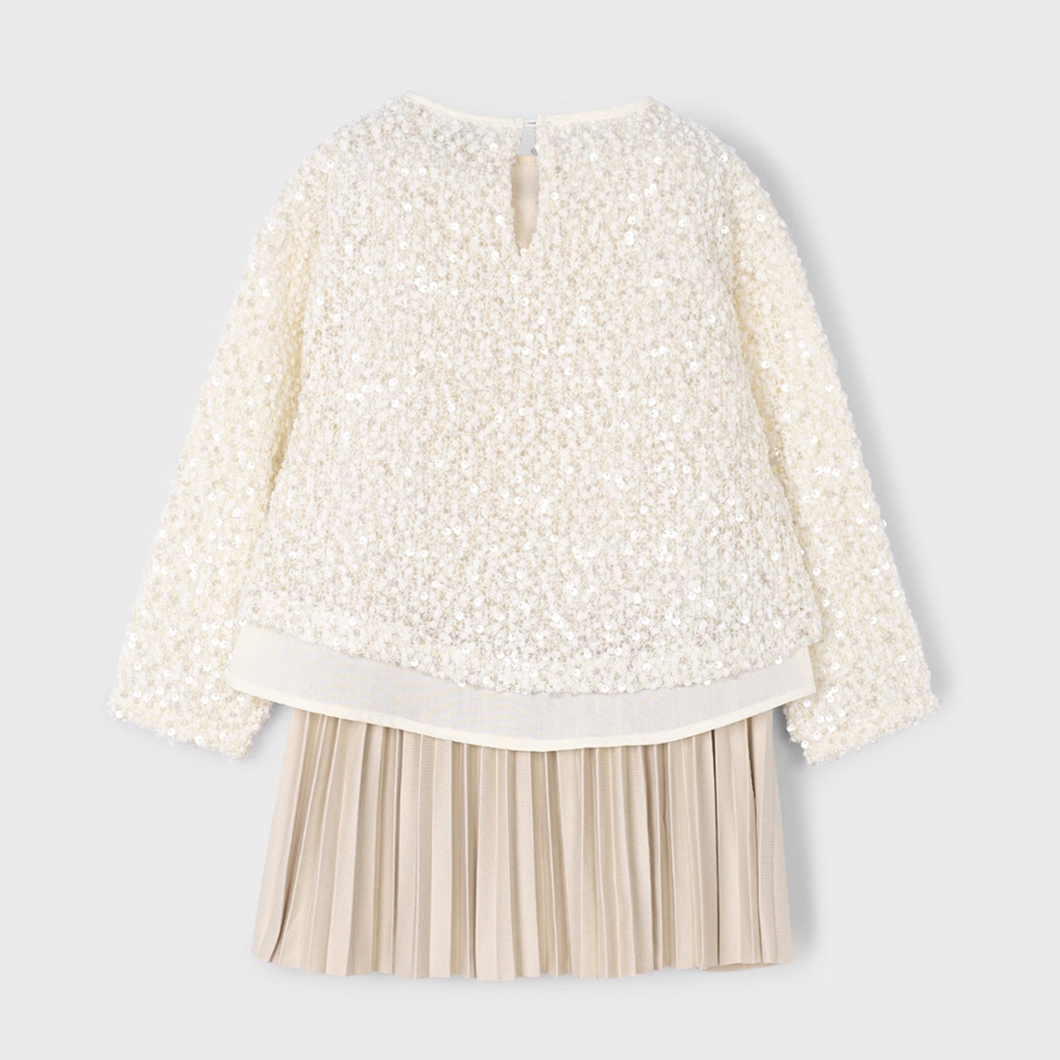 Combined Sequin Dress