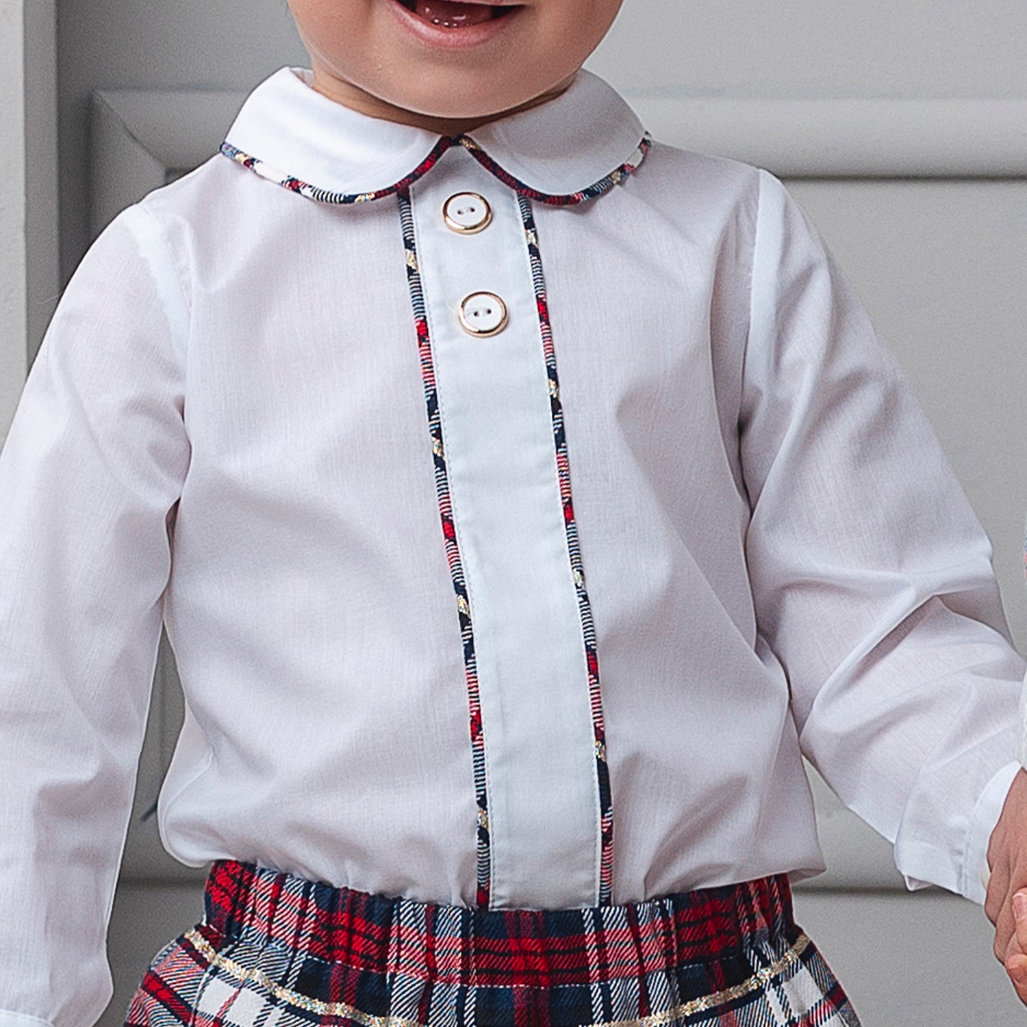 Boys Tartan Short Set
