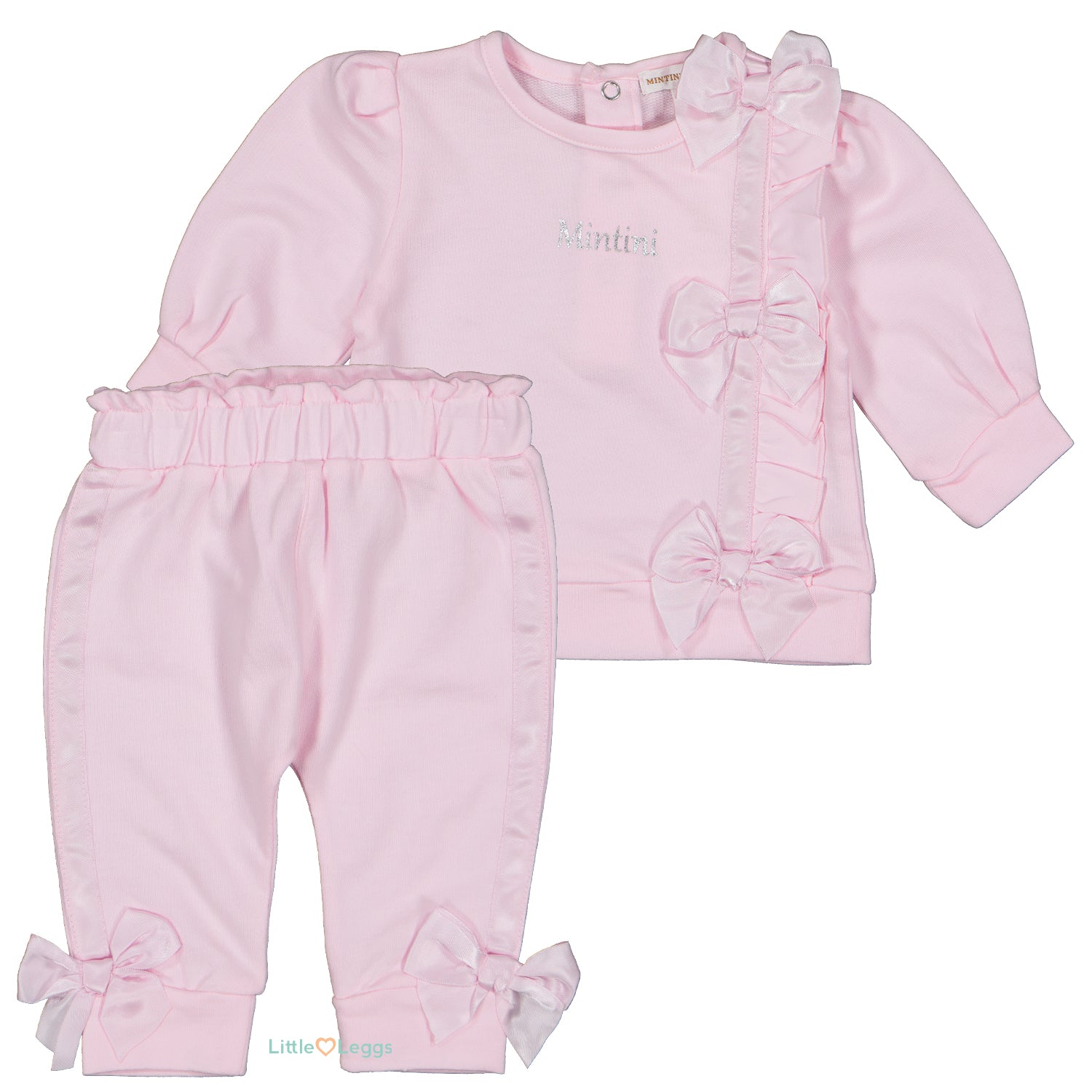 Pink Bow Tracksuit
