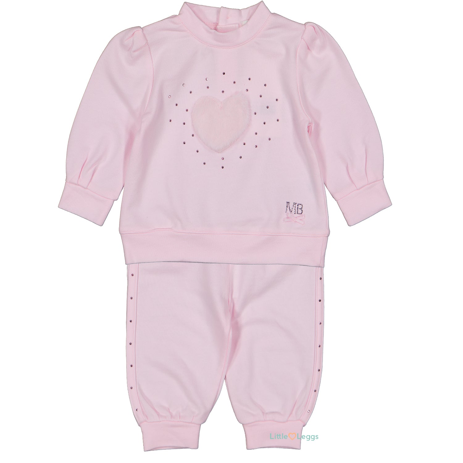 Pink Heart Tracksuit