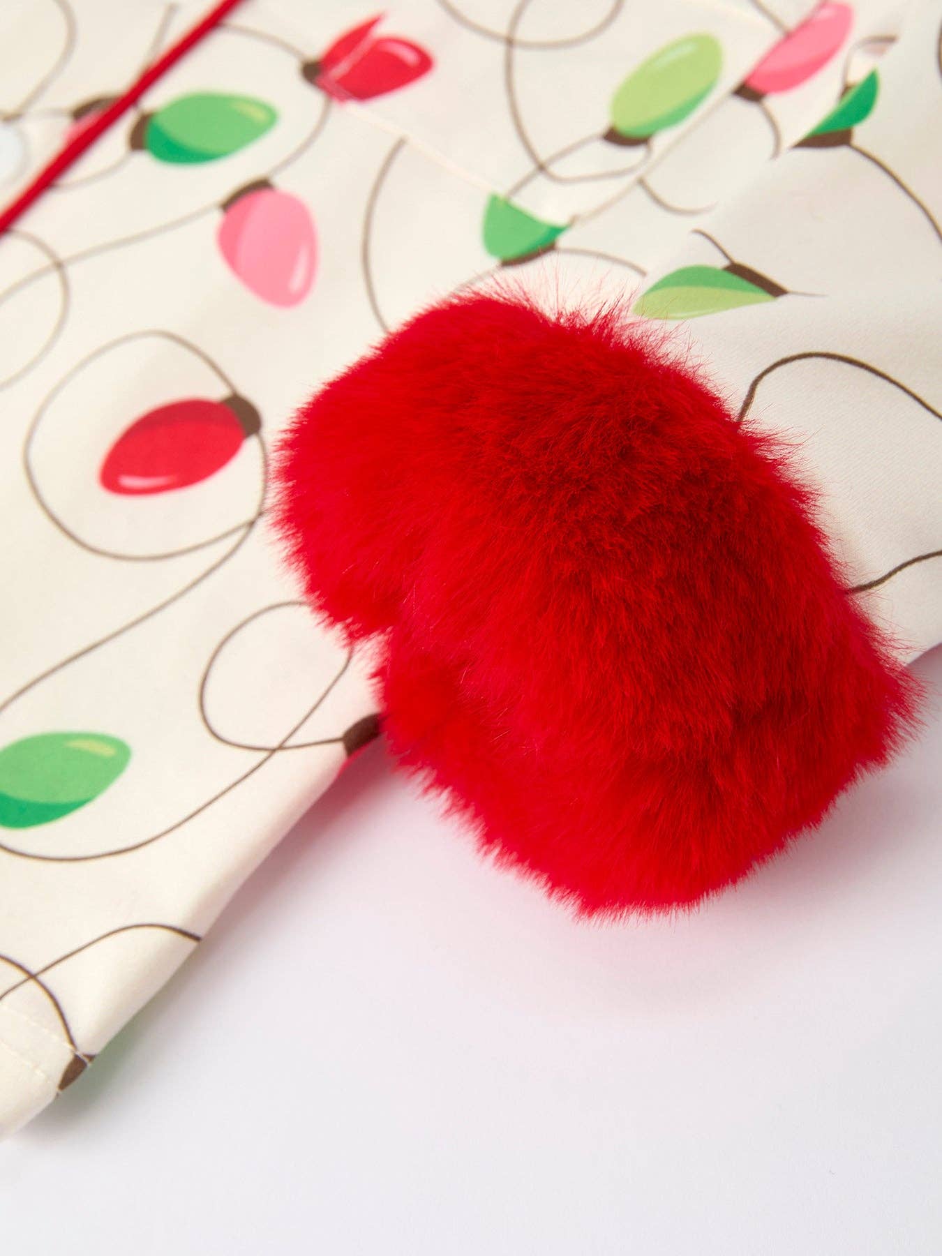 Christmas Lights Print Pyjamas
