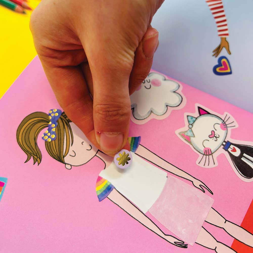 Sticker Scene Activity Book - GRL PWR Dress Up