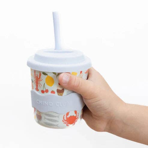 Amalfi Chino Cup 8oz with Straw