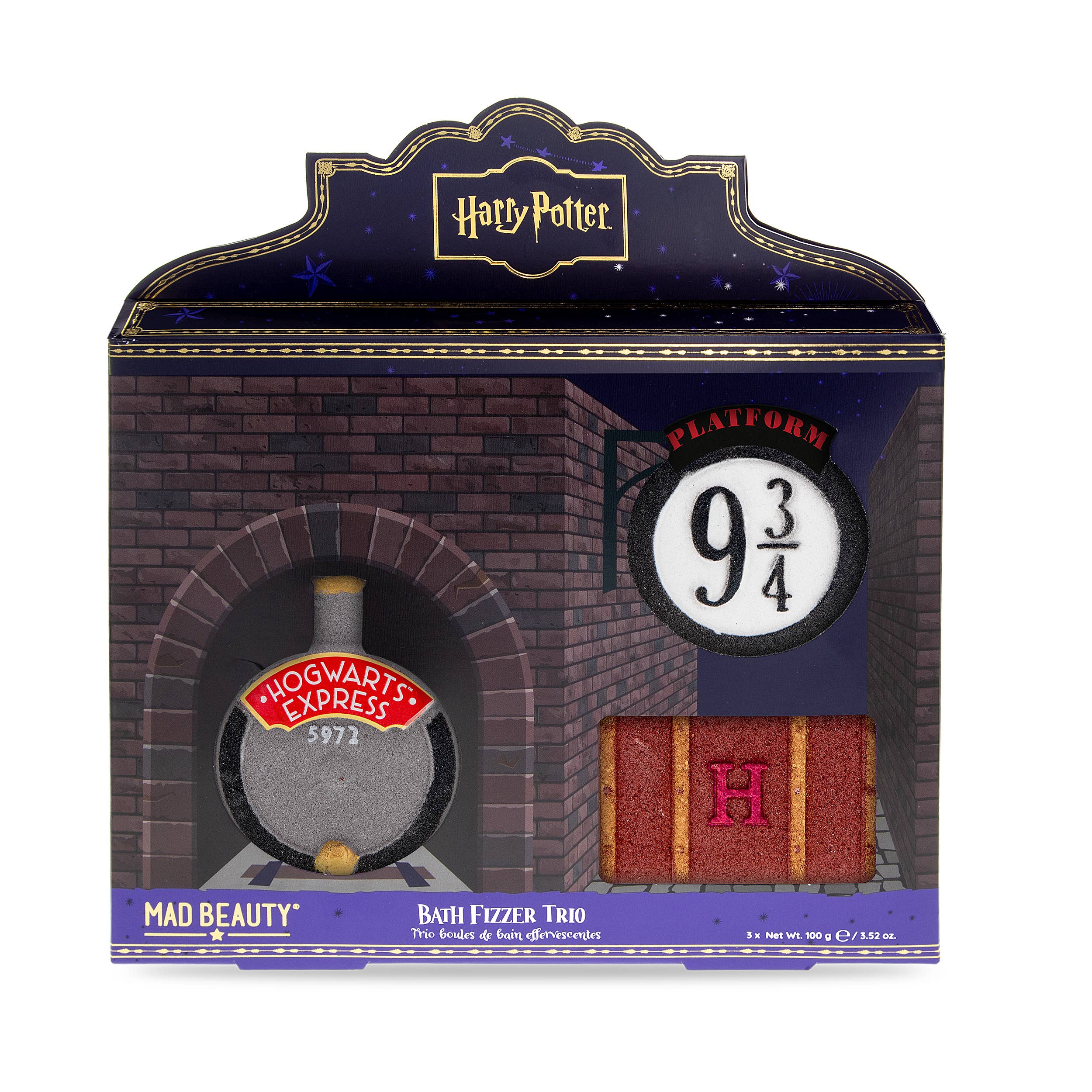 Mad Beauty Warner Bros Harry Potter Fizzer Trio