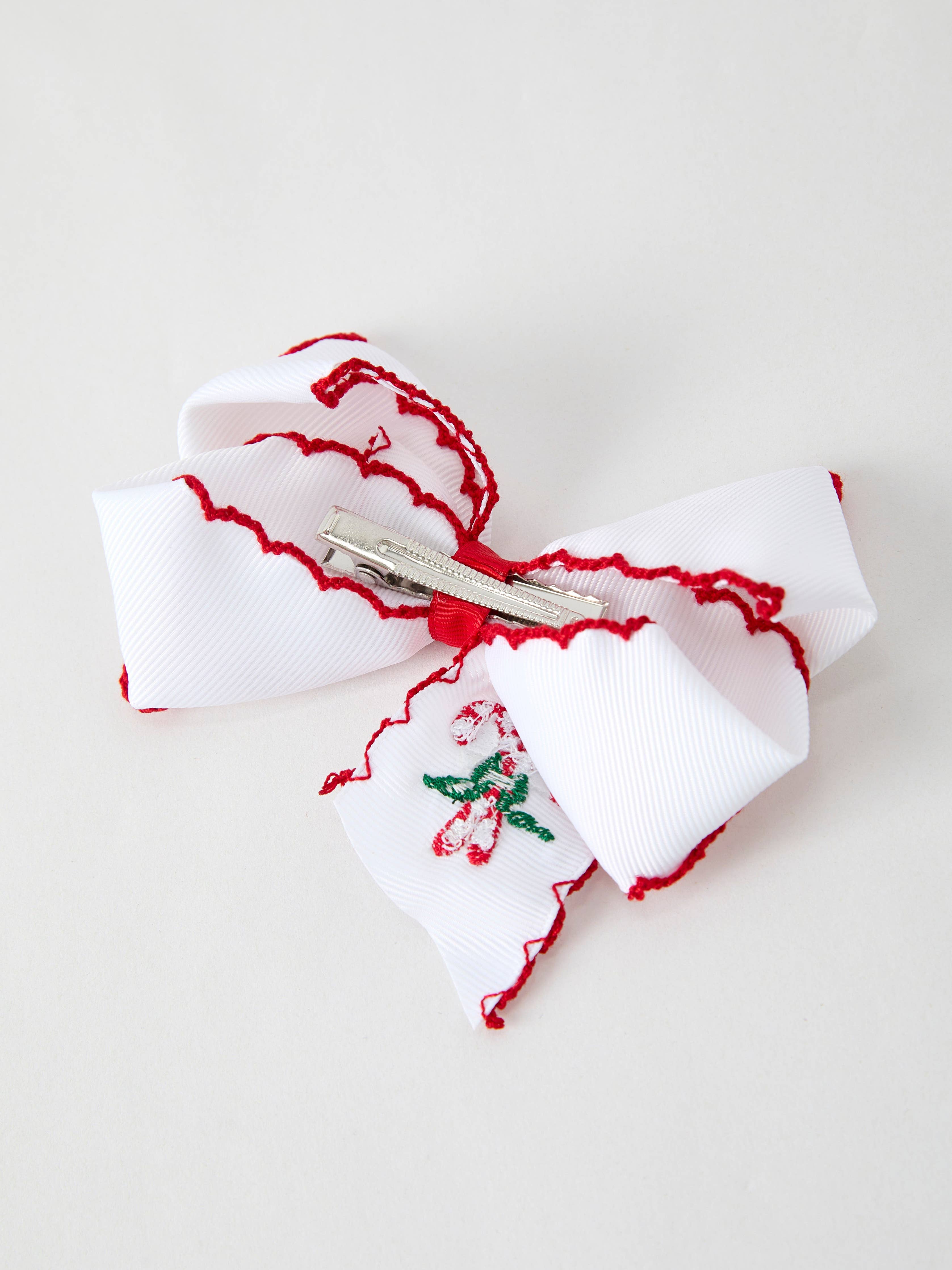 Christmas Bow Hair Clip