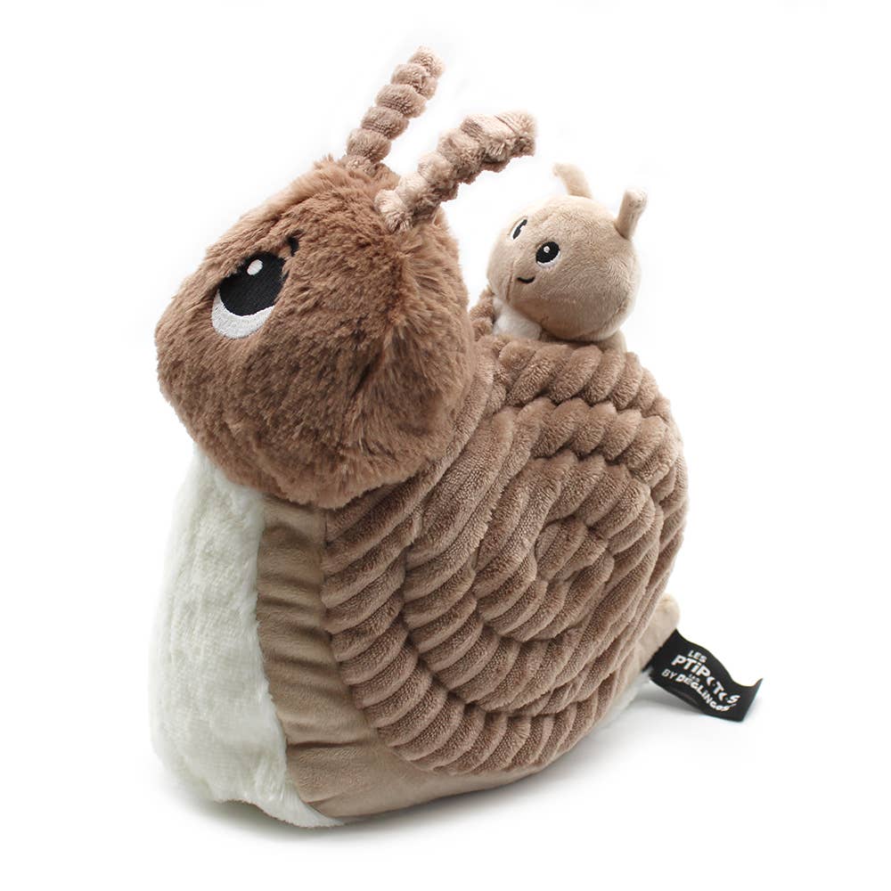 Sophie The Snail Mum & Baby Brown - Plush Toy