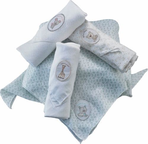 Sophie La Girafe - Set of 4 Muslins