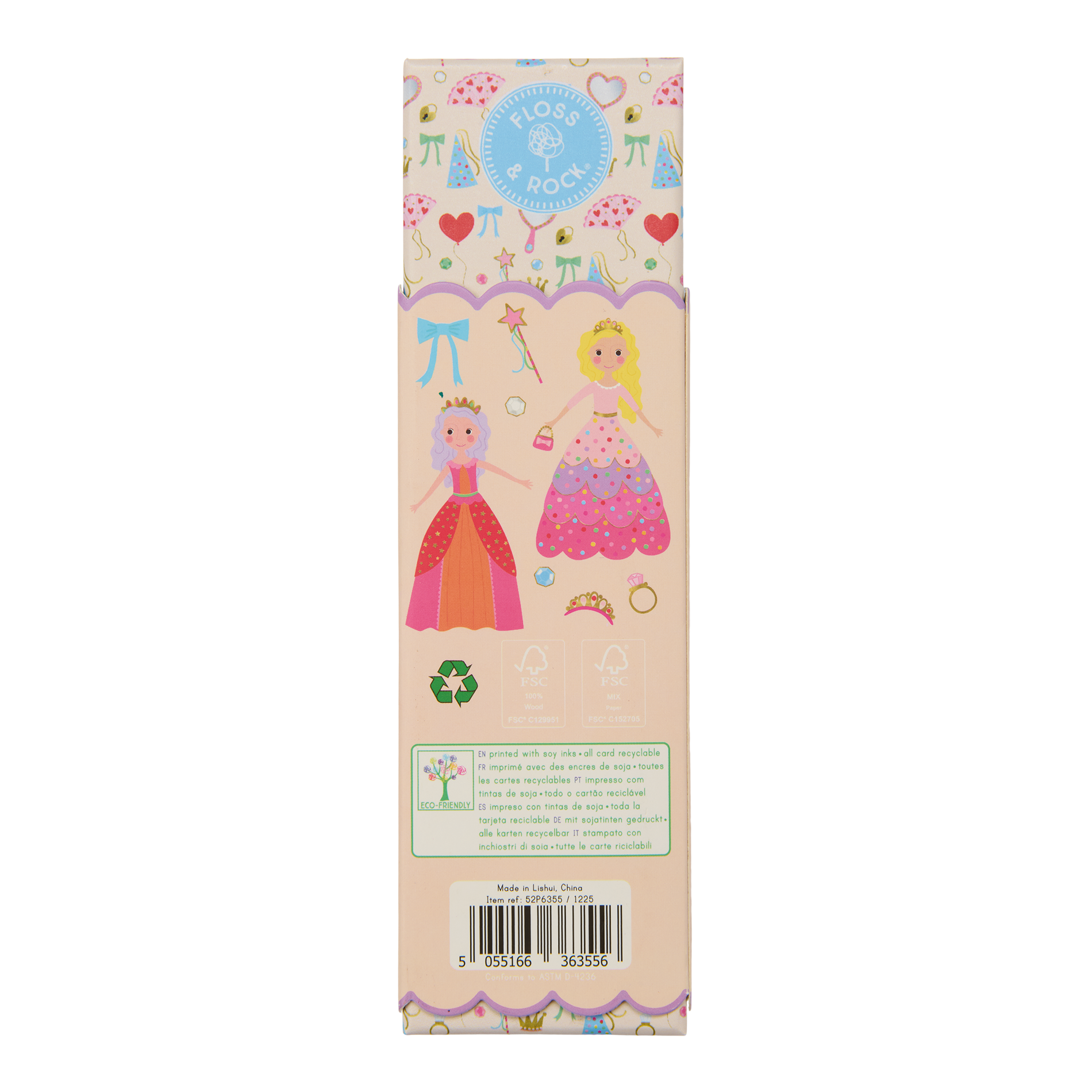 Princess My Pack of 6 Colouring Pencils Unsharpened