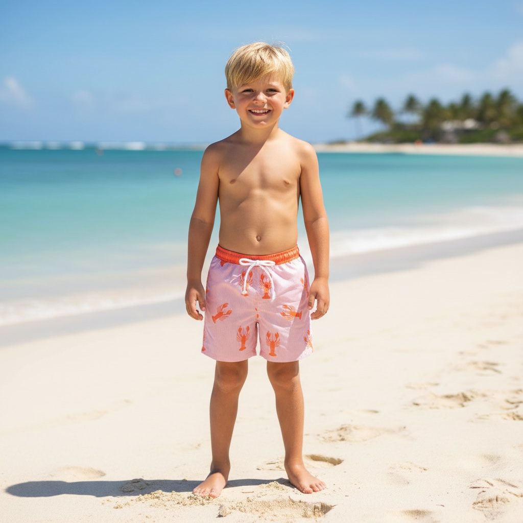 Lobster - Swim Trunks