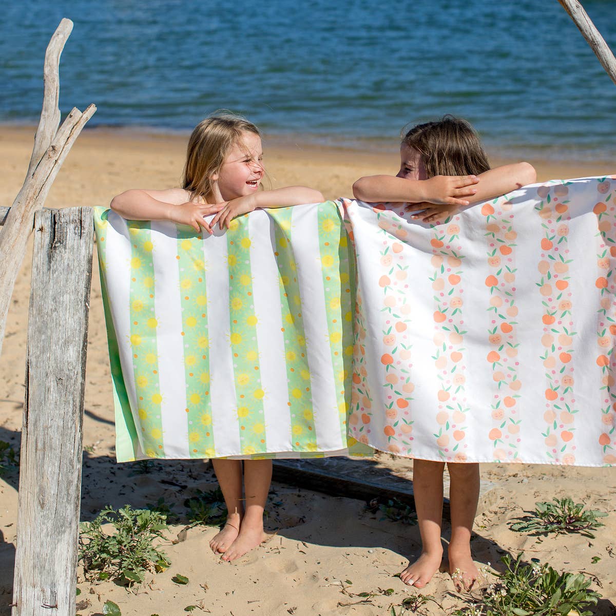 Quick Dry Towels - Peach Party