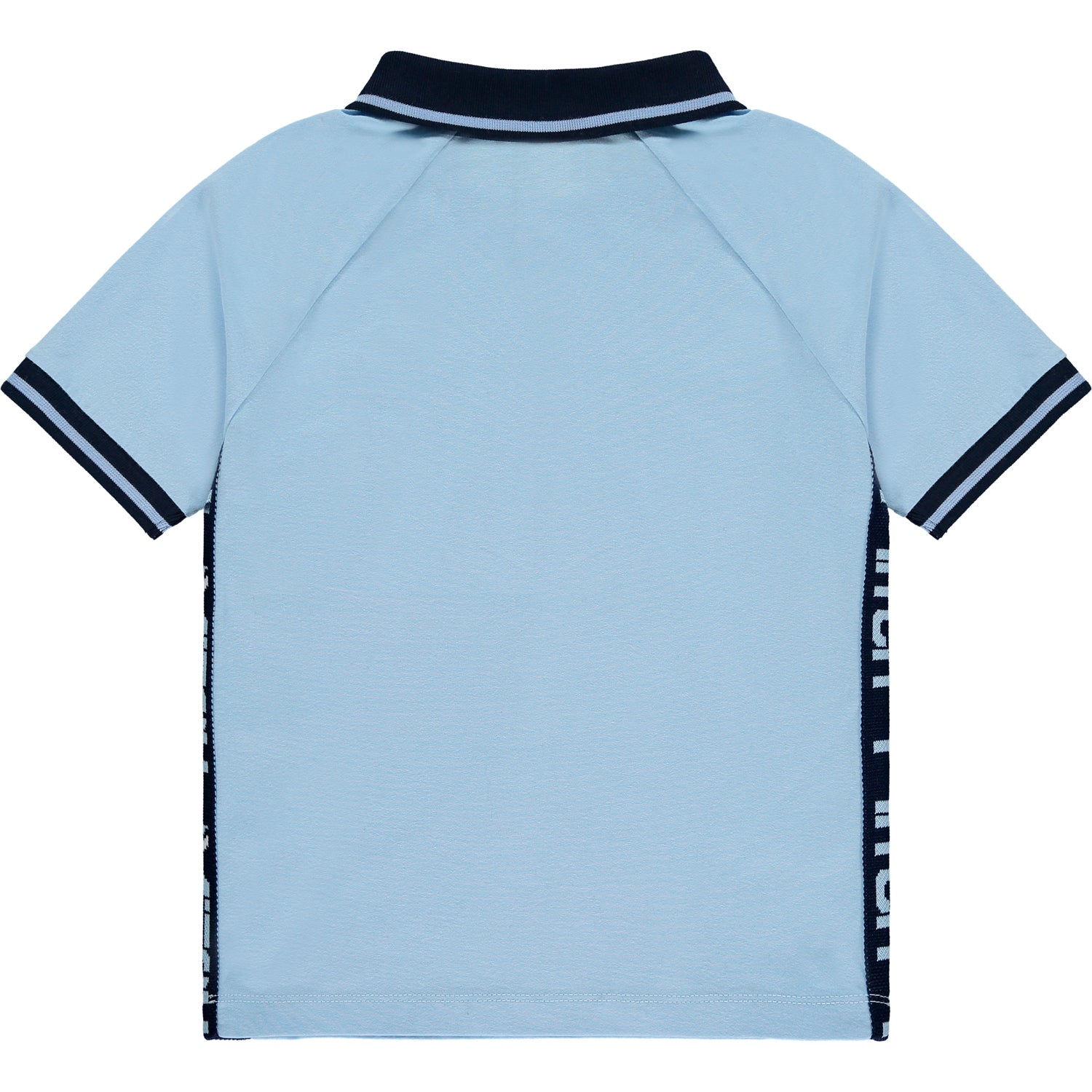 Light Blue Tapered Polo