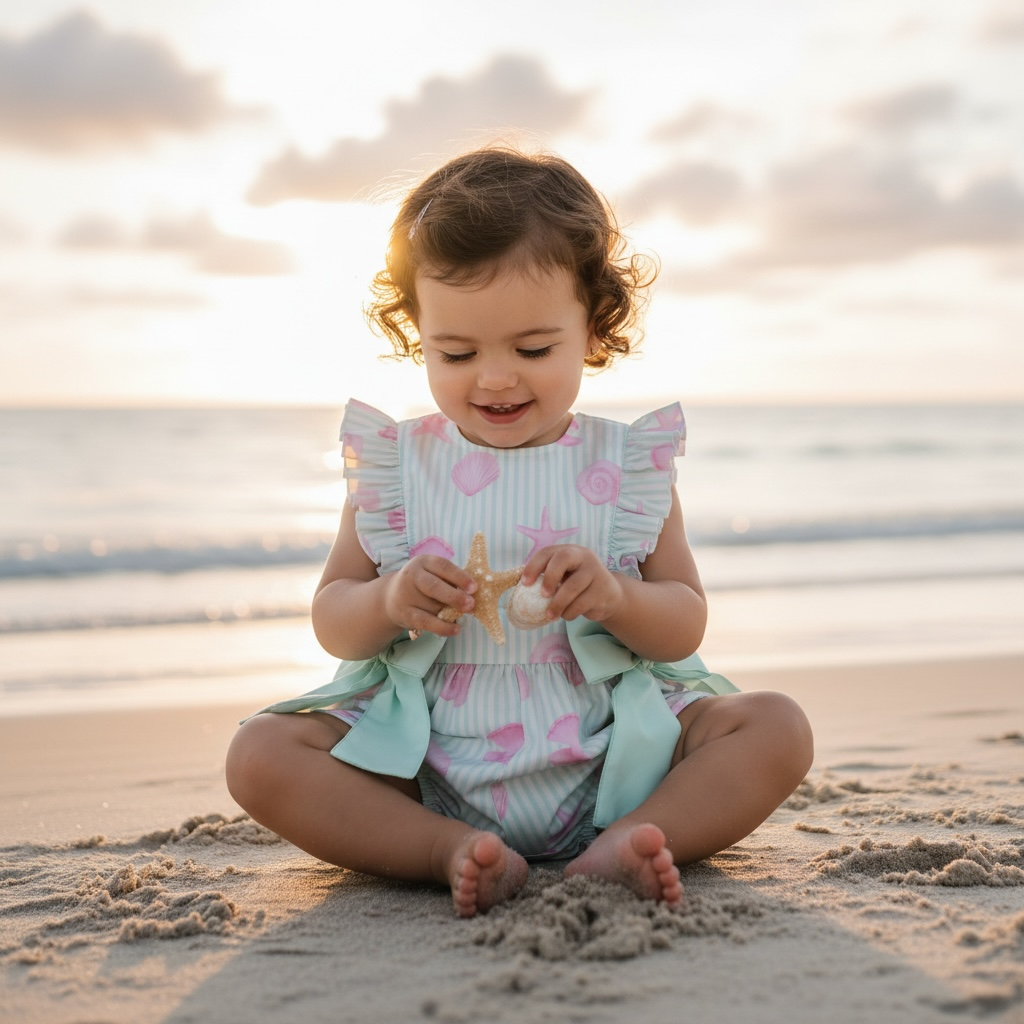 Mint Green Shell Jumpsuit