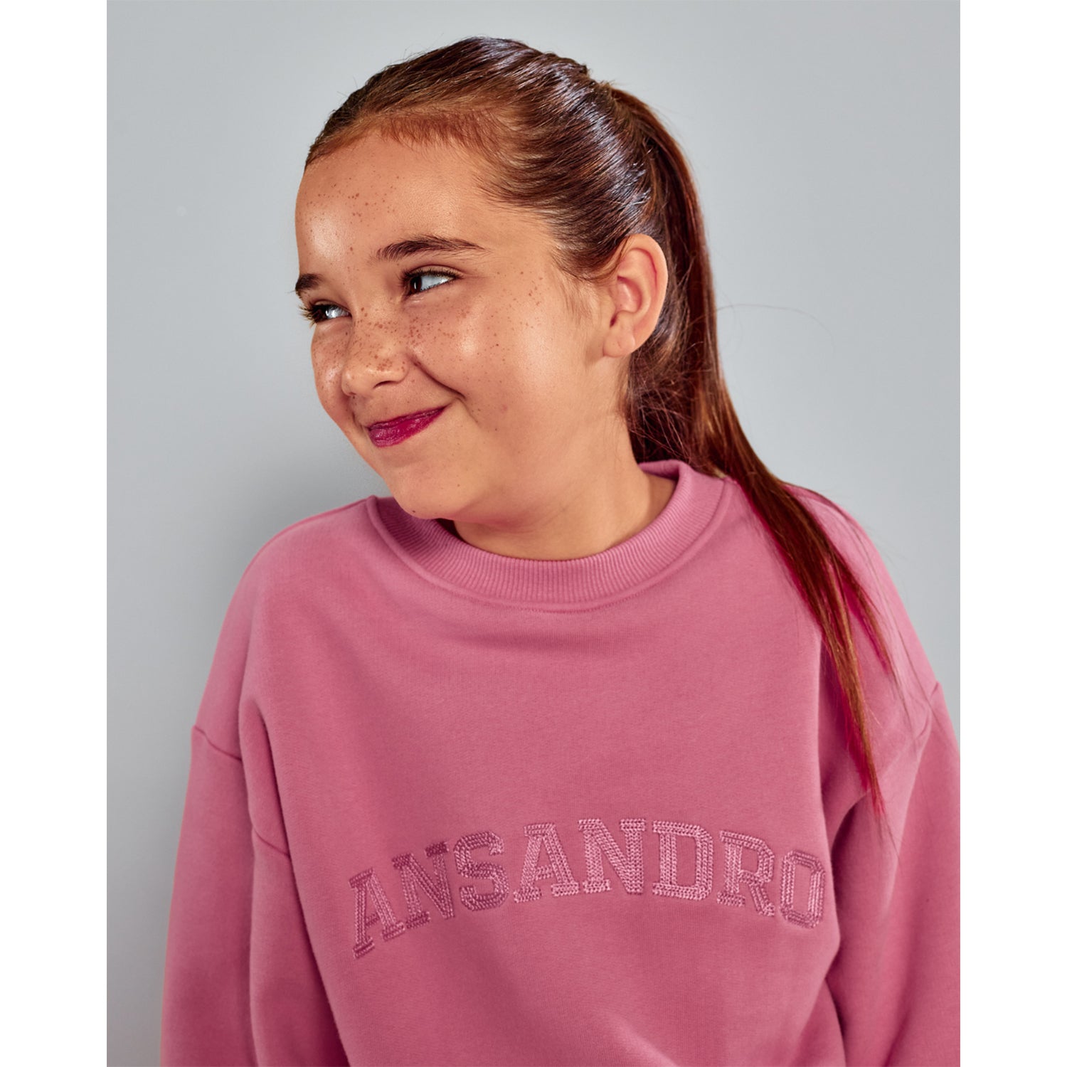 Dusty Rose Cotton Tracksuit