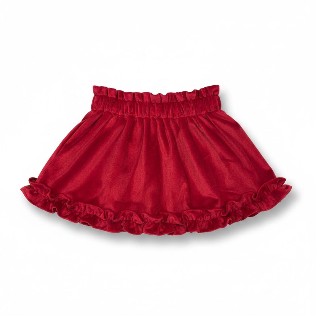 Red Velvet Skirt